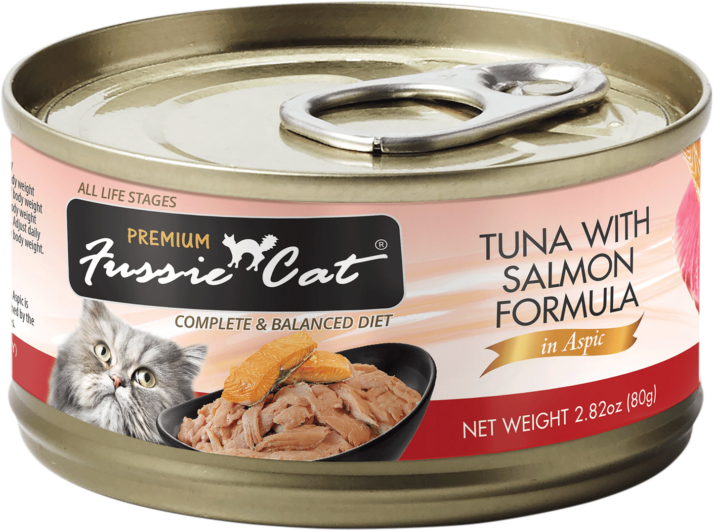 Fussie Cat Premium Tuna with Salmon Canned Cat Food