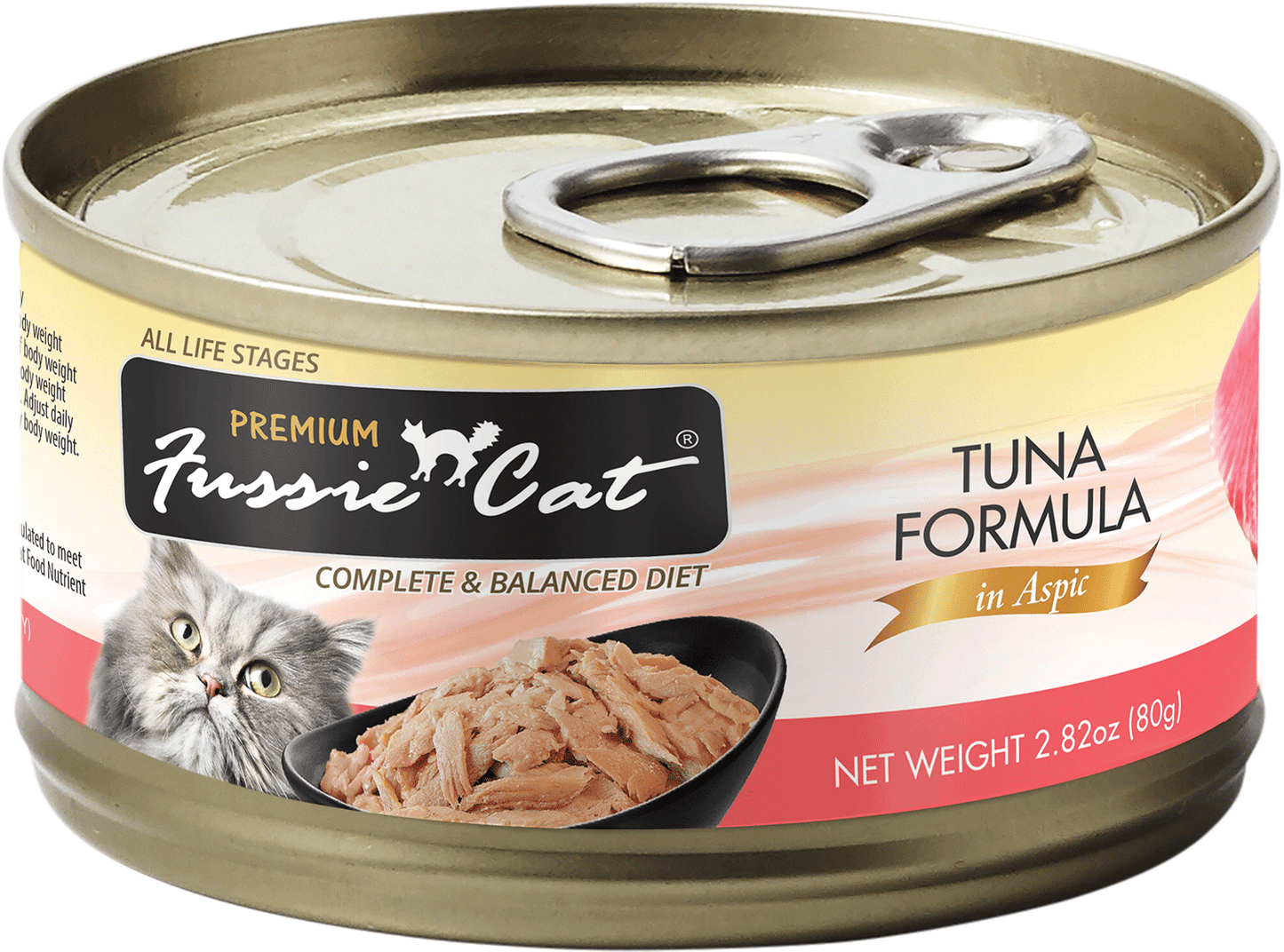 Fussie Cat Premium Grain Free Tuna in Aspic Canned Cat Food