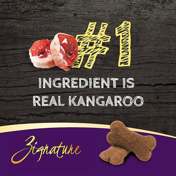 Zignature Kangaroo Formula Crunchy Dog Treats