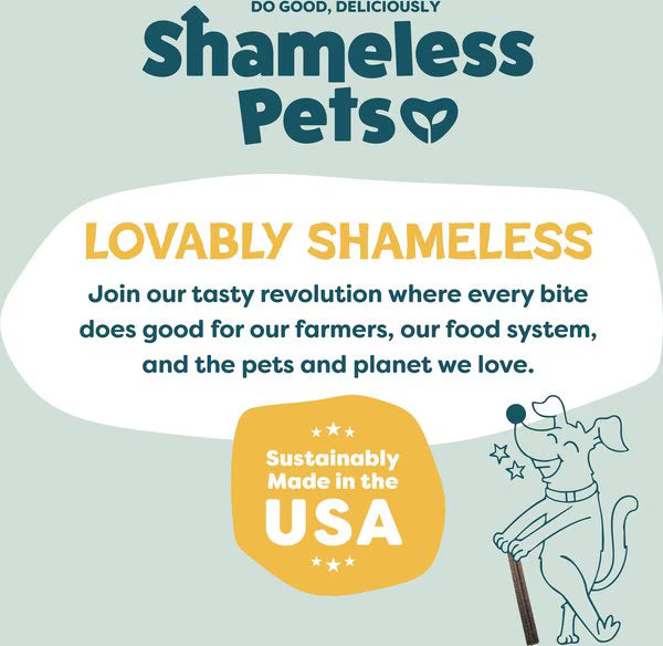 Shameless Pets Banana Bone-anza Dental Sticks for Dogs