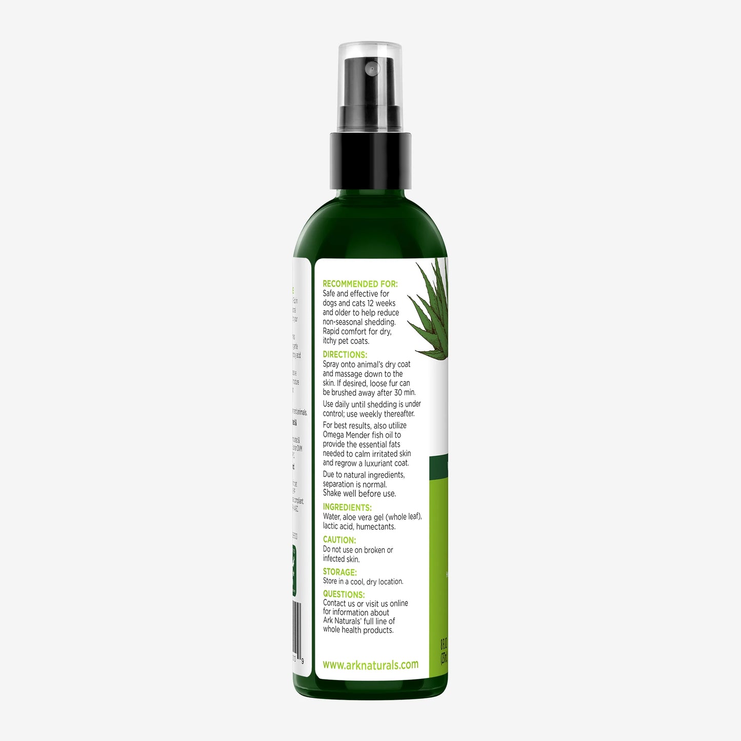 Ark Naturals Don't Shed On Me! Spray for Dogs and Cats