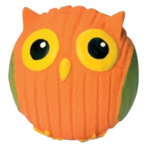 HuggleHounds Poppy Owl Ruff-Tex Dog Toy