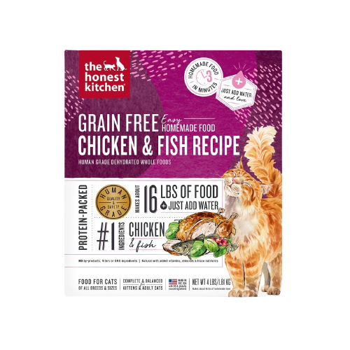 The Honest Kitchen Grain Free Chicken & Whitefish Recipe Dehydrated Cat Food