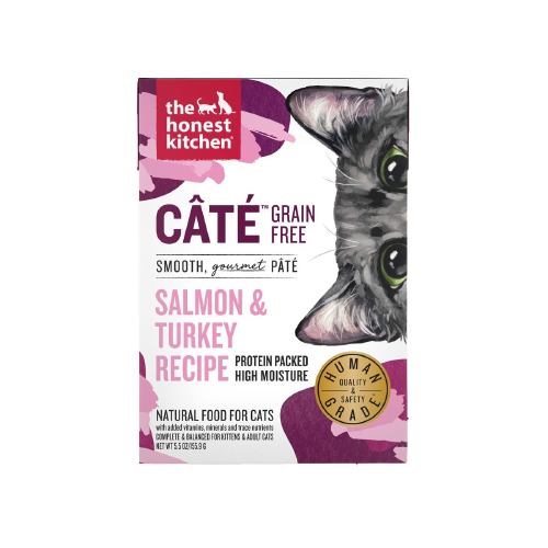 The Honest Kitchen Cate Salmon & Turkey Pate Natural Food for Cats