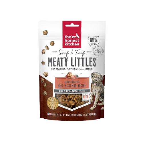 The Honest Kitchen Surf & Turf Meaty Littles - Beef & Salmon Recipe Dog Food