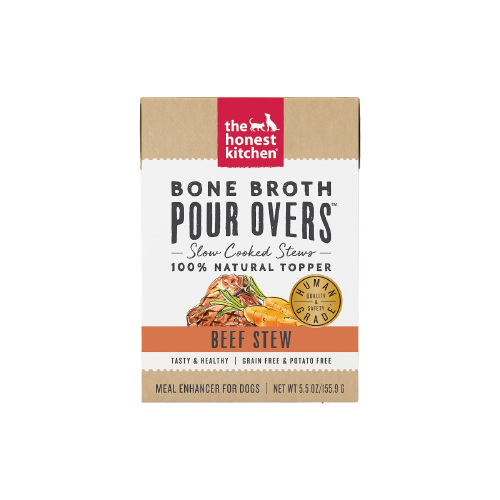 The Honest Kitchen Bone Broth Pour Overs Beef Stew Dog Food