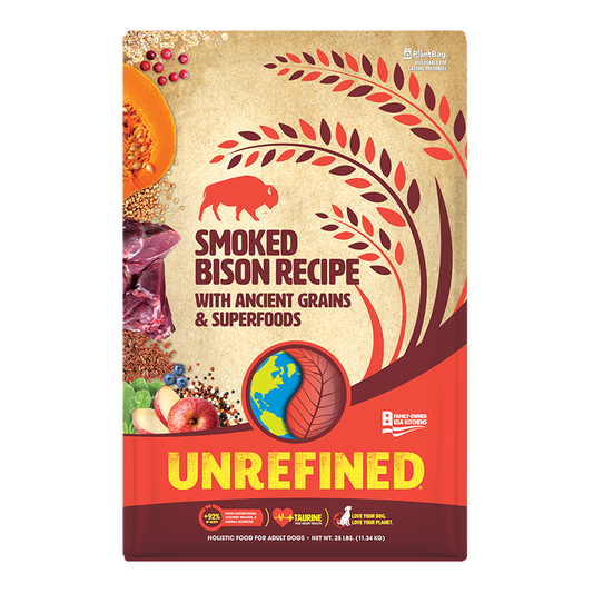 Earthborn Holistic Unrefined Smoked Bison with Ancient Grains & Superfoods