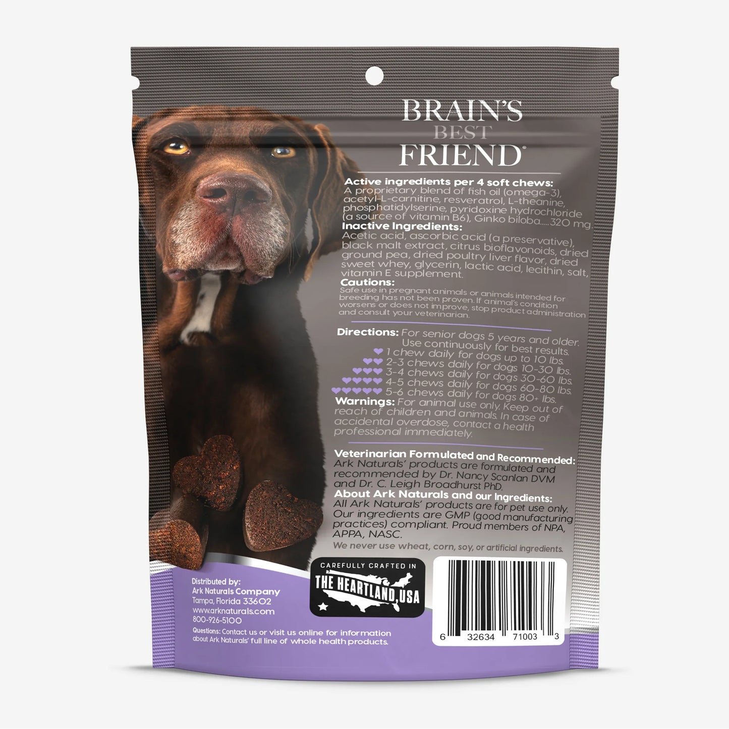 Ark Naturals Gray Muzzles Brain's Best Friend