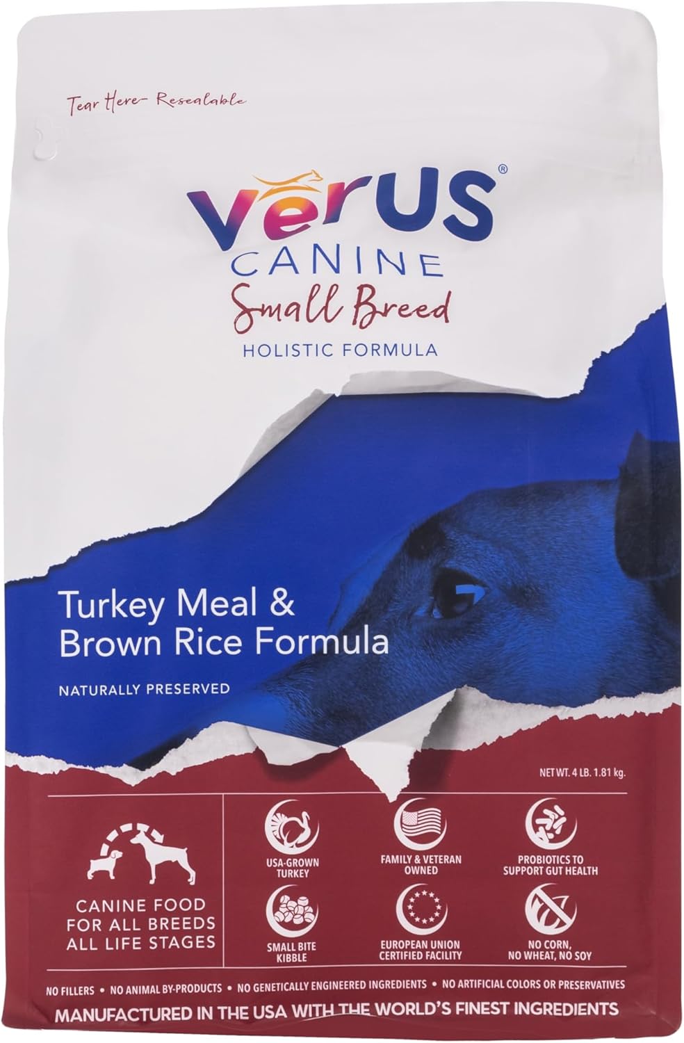 VeRUS Small Breed Turkey Dry Dog Food