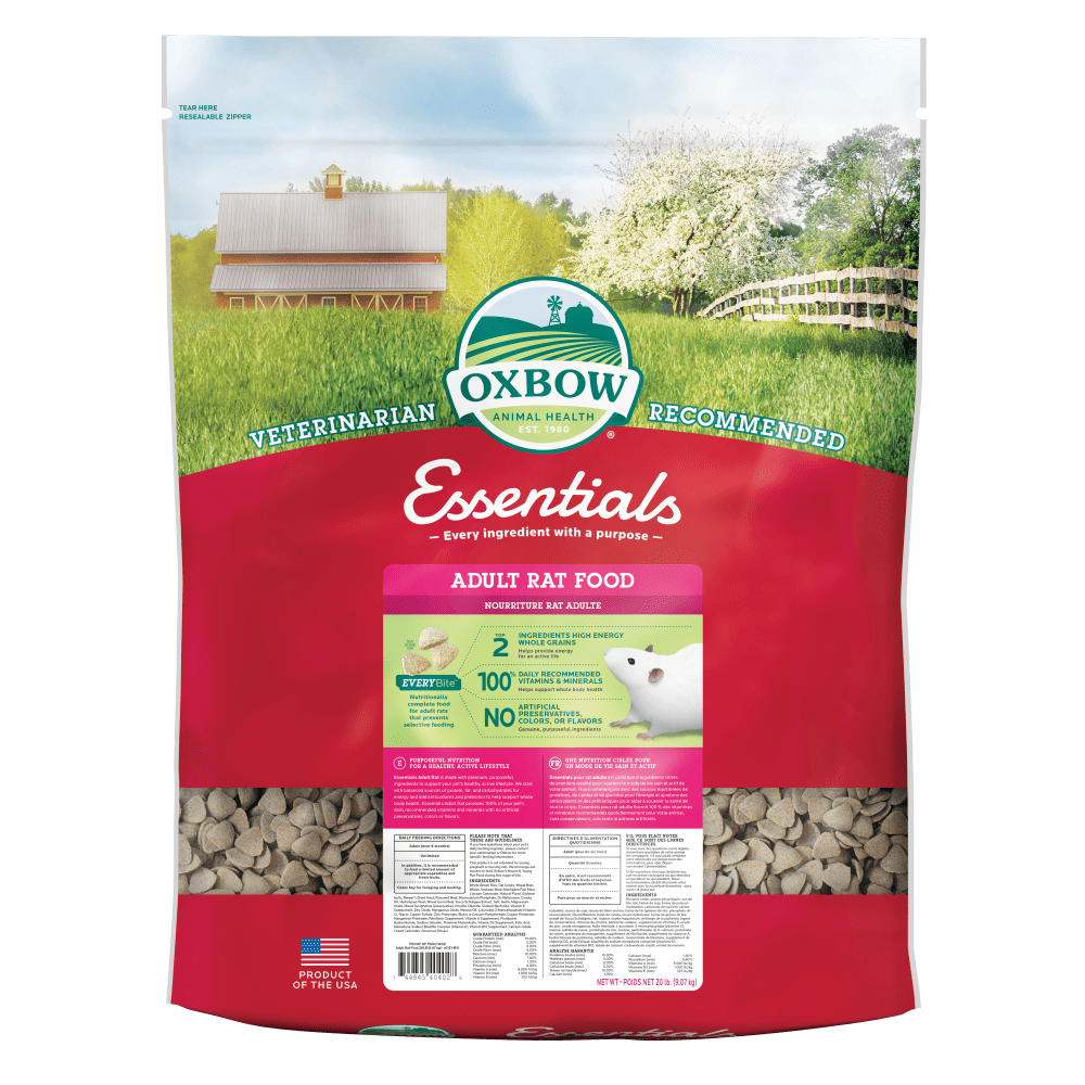 Oxbow Animal Health Essentials Adult Rat Food
