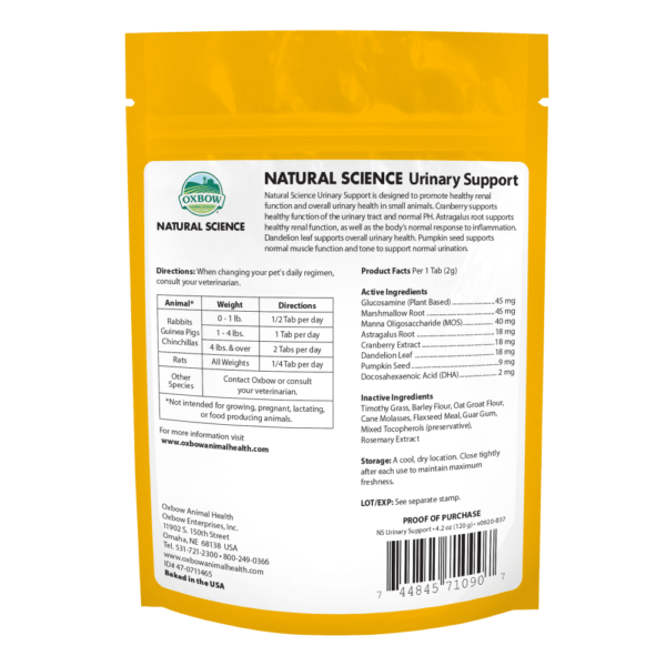 Oxbow Natural Science Urinary Support