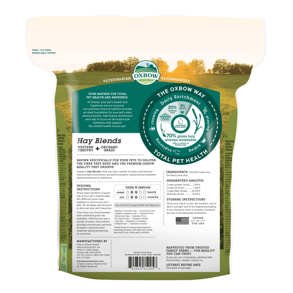 Oxbow Animal Health Hay Blends