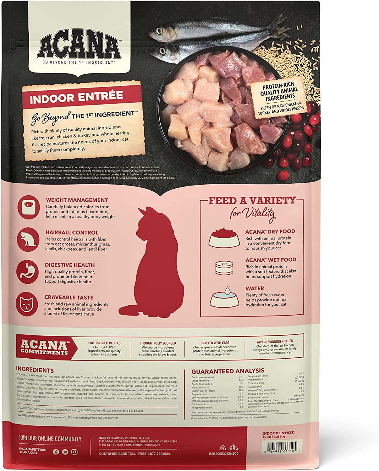 ACANA Indoor Entrée Dry Cat Food