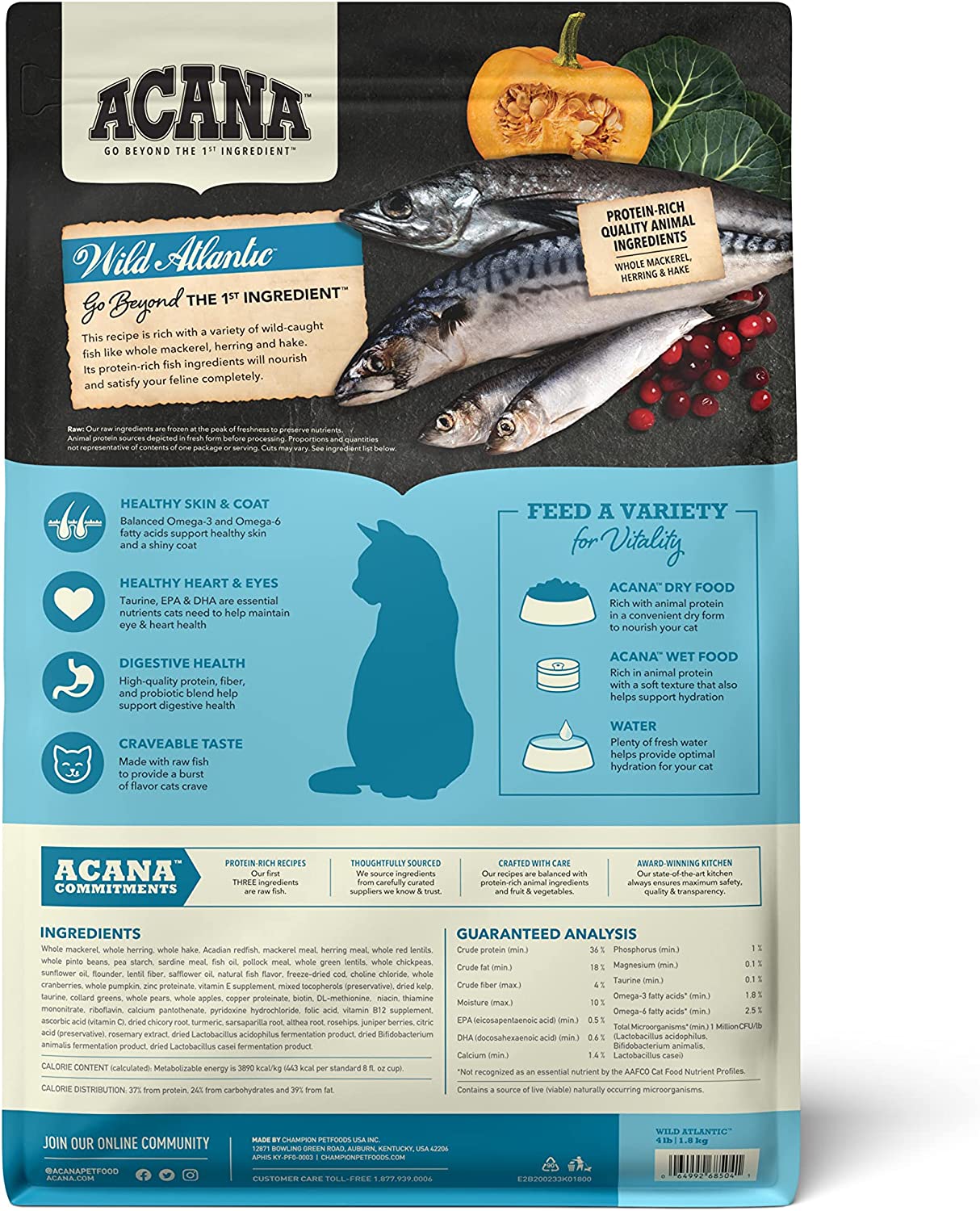 ACANA Wild Atlantic Dry Cat Food