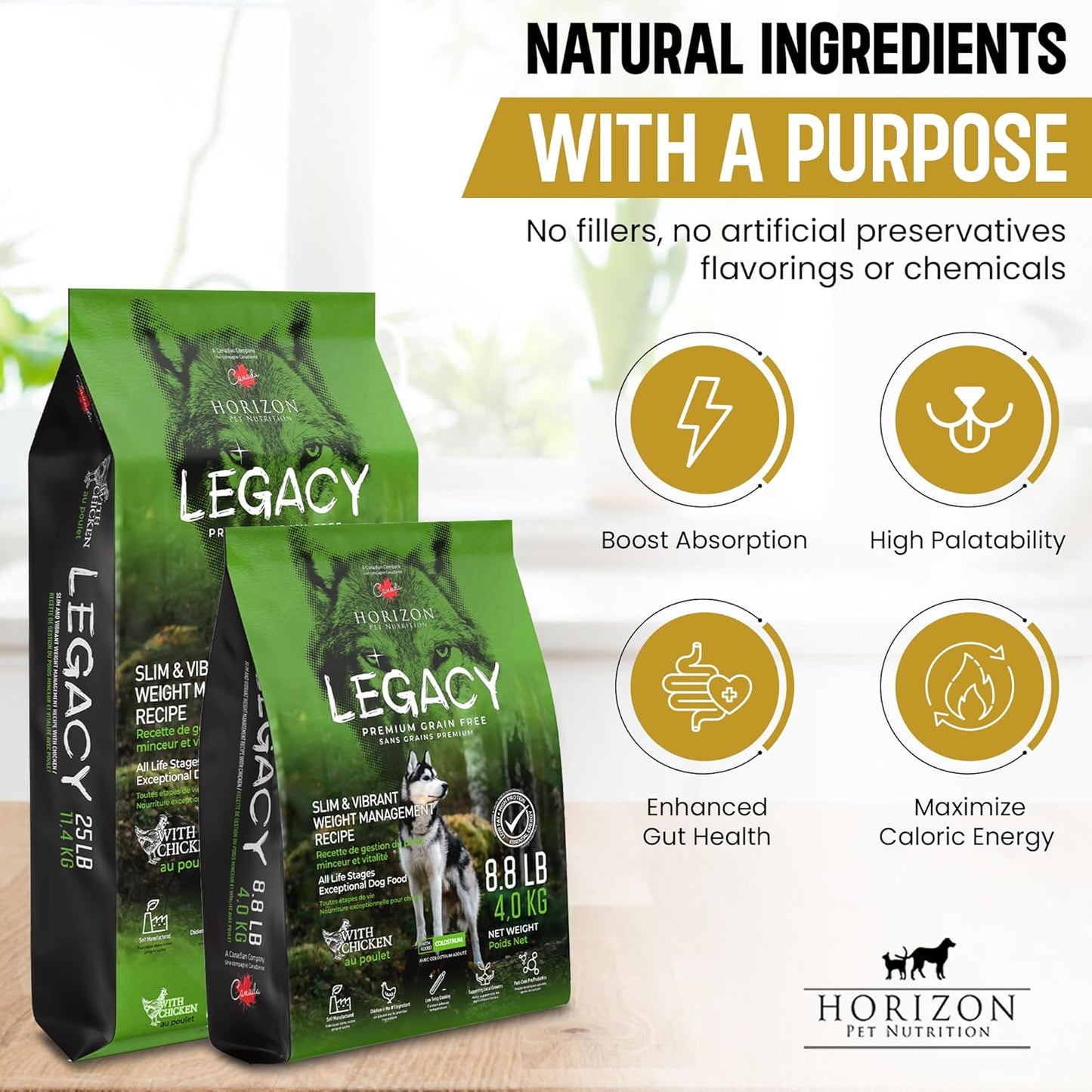 Horizon Legacy Weight Management Dry Dog Food