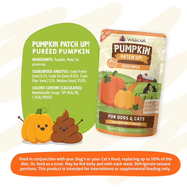Weruva Pumpkin Patch Up Pouches! For Dogs and Cats!