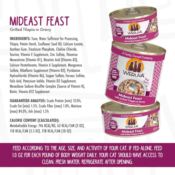 Weruva Mideast Feast Cat Food
