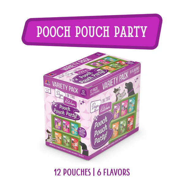 Weruva Pooch Pouch Party Variety Pack Pouches