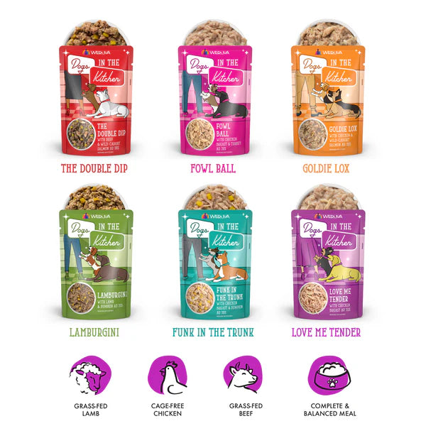 Weruva Pooch Pouch Party Variety Pack Pouches