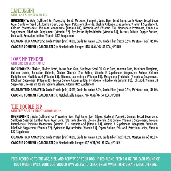 Weruva Dogs In The Kitchen Doggie Dinner Dance Variety Pack