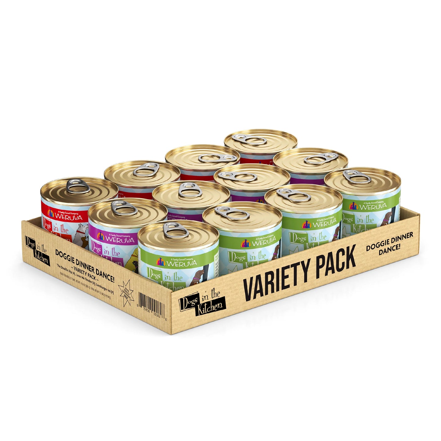 Weruva Dogs In The Kitchen Doggie Dinner Dance Variety Pack