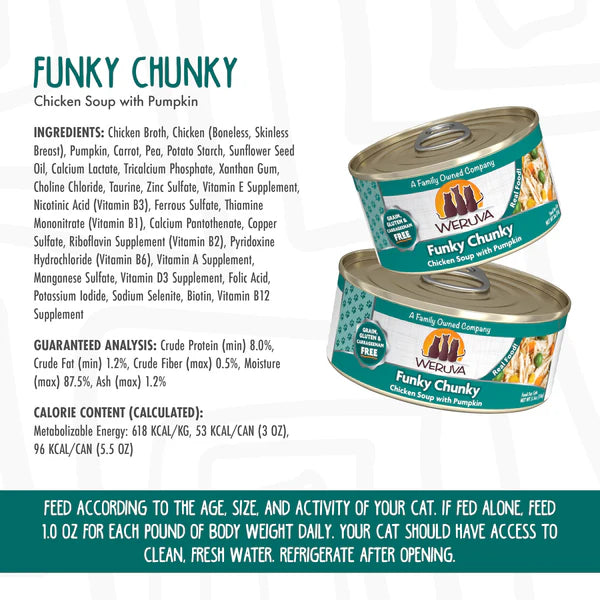Weruva Funky Chunky Cat Food
