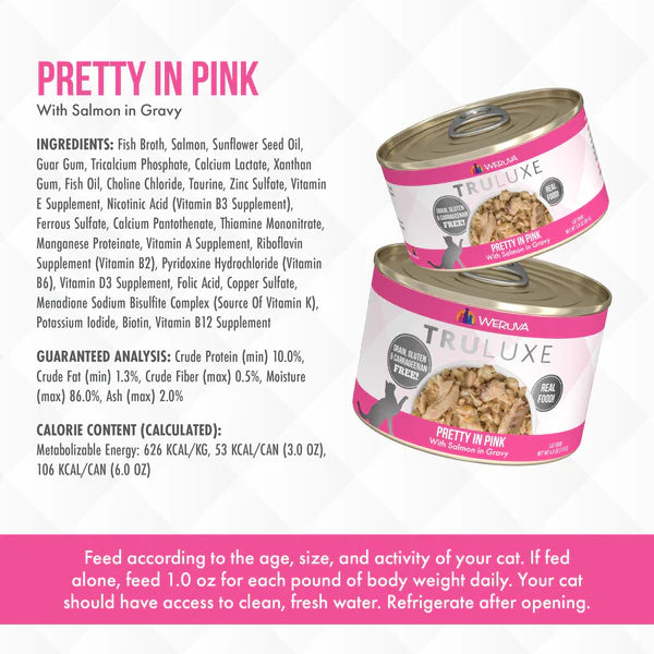 Weruva Truluxe Pretty In Pink Cat Food