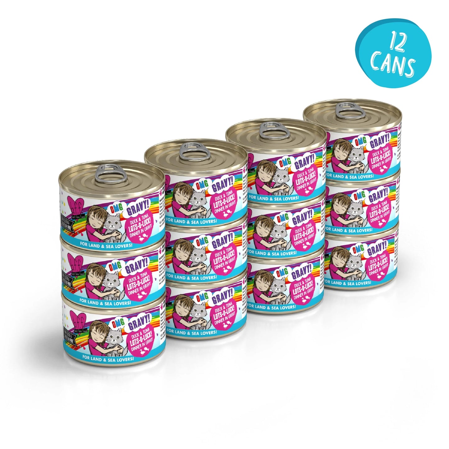 Weruva OMG Lots-O-Luck! Duck & Tuna Canned Cat Food