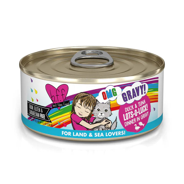 Weruva OMG Lots-O-Luck! Duck & Tuna Canned Cat Food