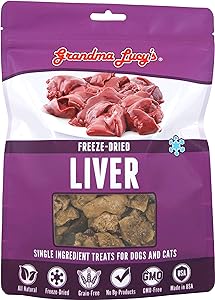 Grandma Lucy's Freeze Dried Pet Treats Liver