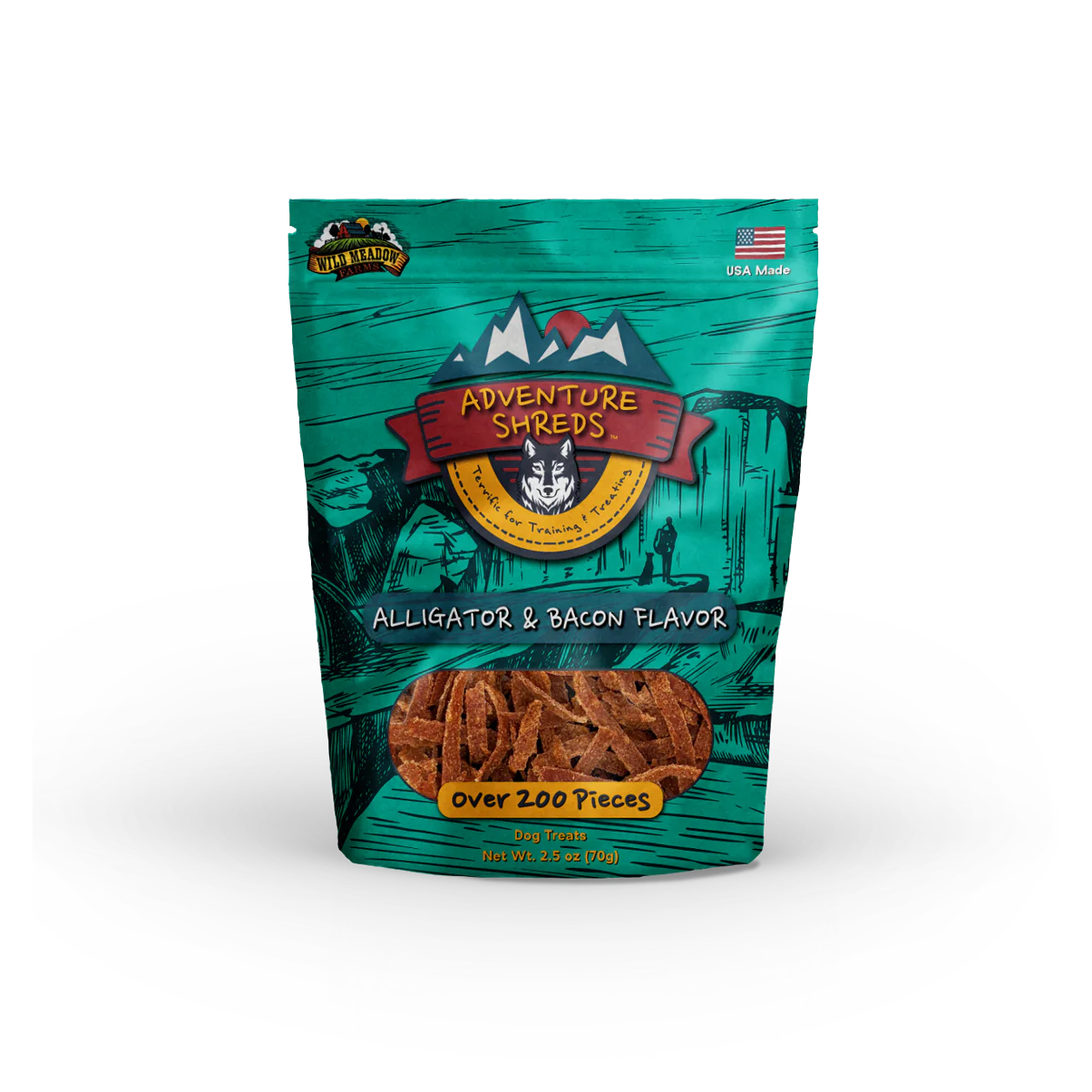 Adventure Shreds Alligator Dog Treats
