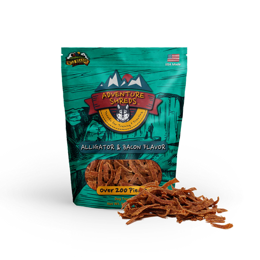 Adventure Shreds Alligator Dog Treats