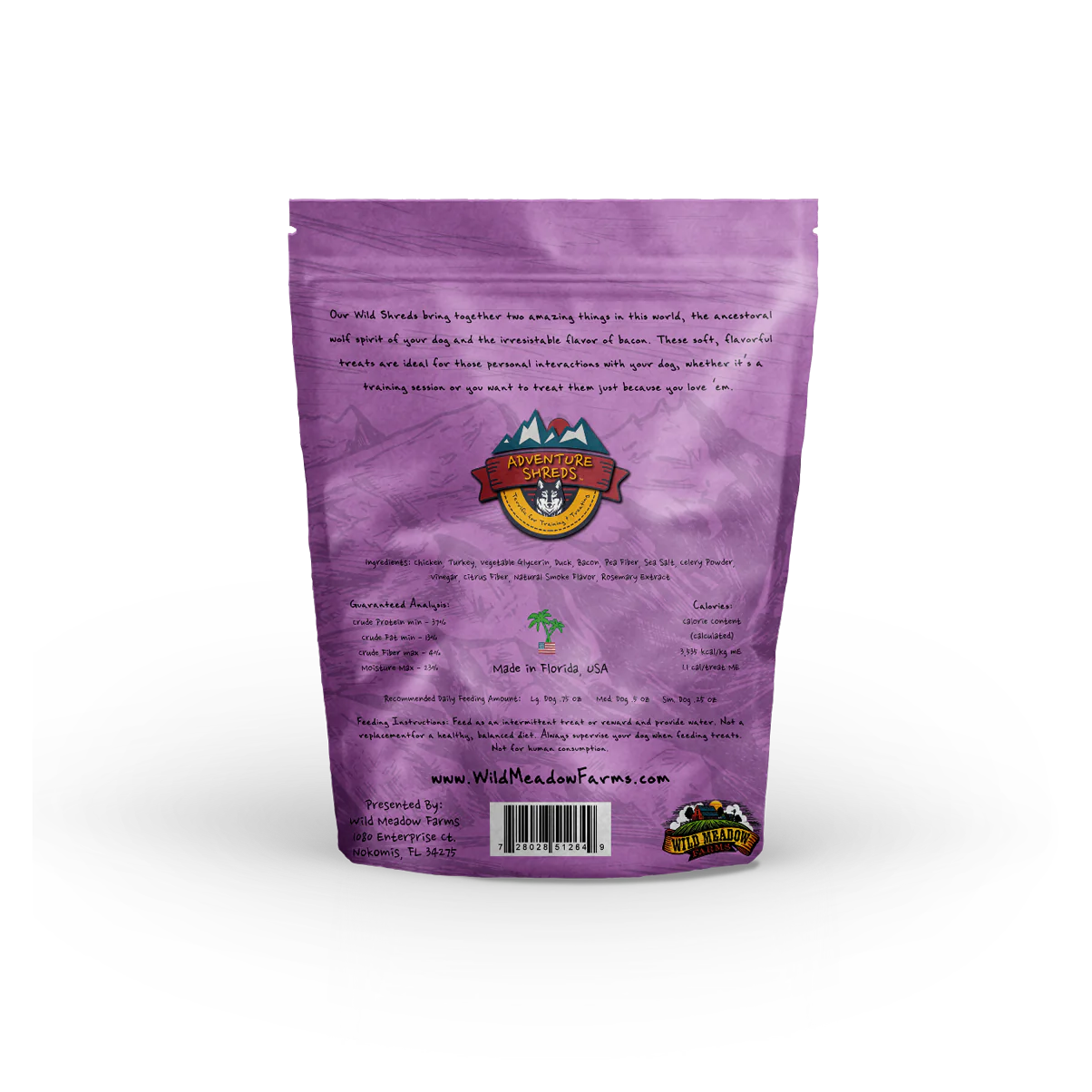Adventure Shreds Duck Dog Treats