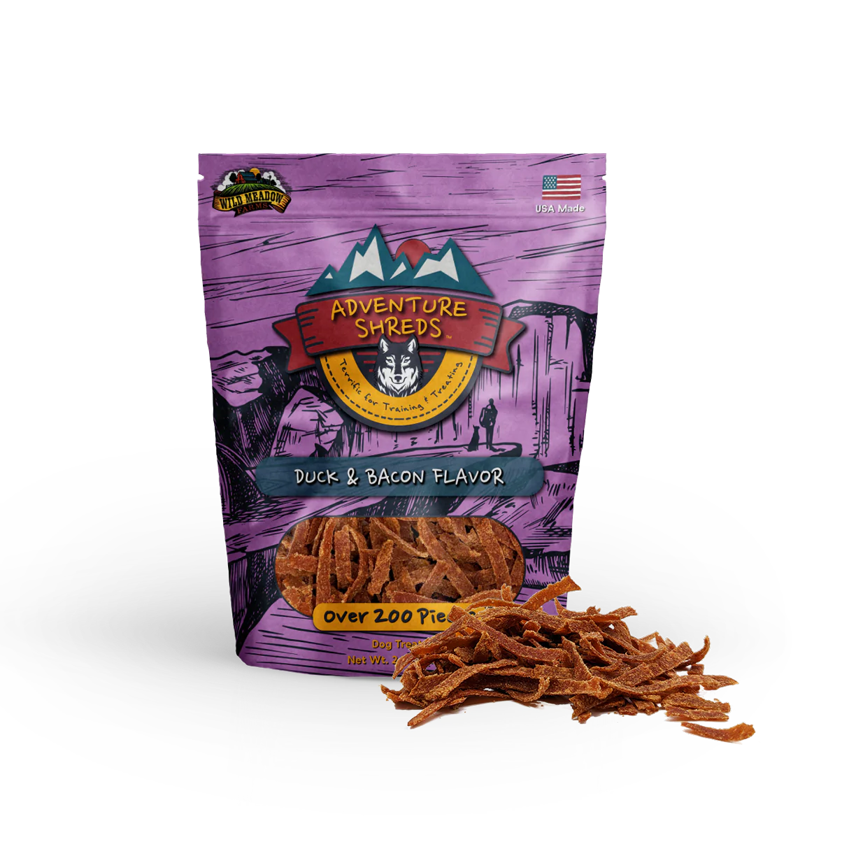 Adventure Shreds Duck Dog Treats