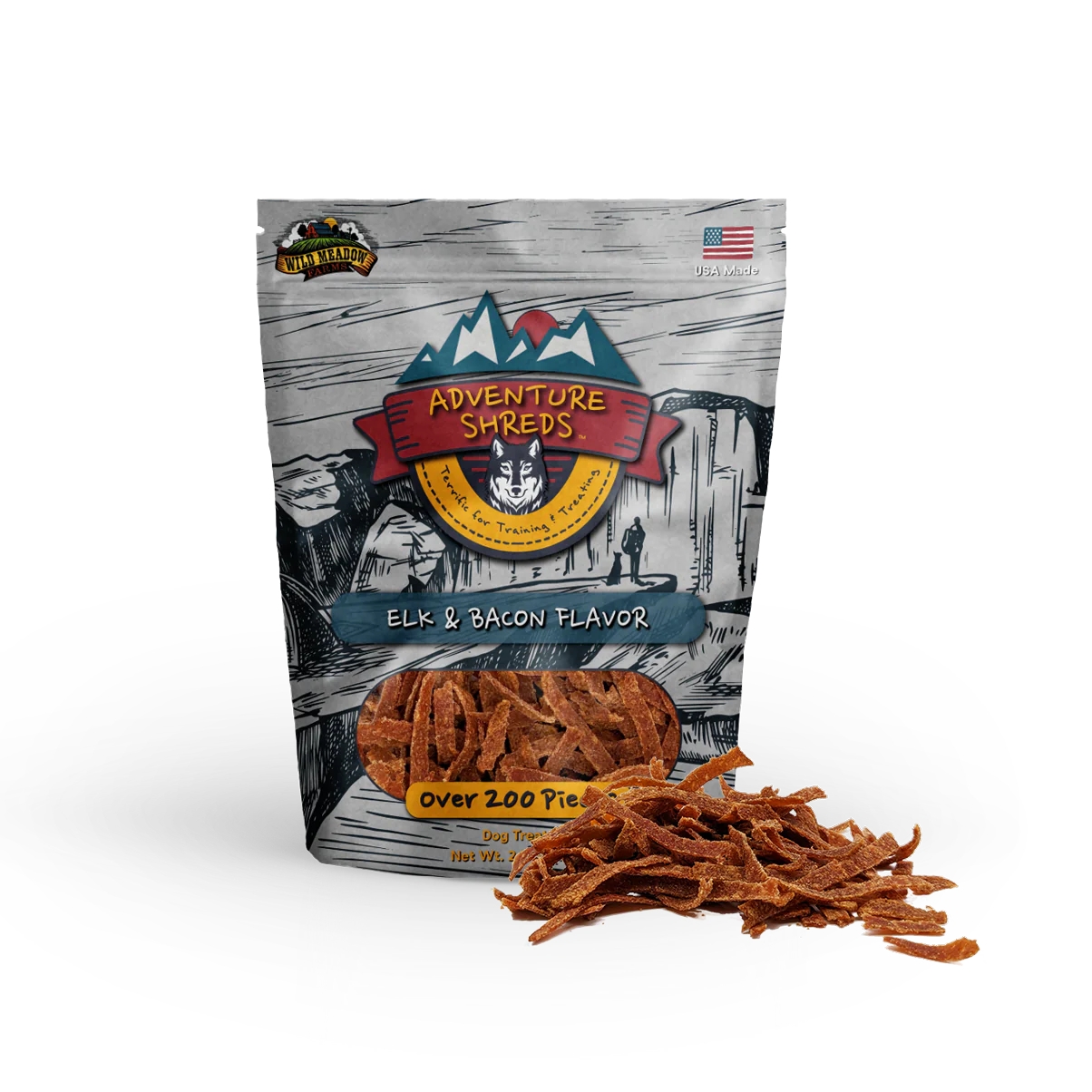 Adventure Shreds Elk Dog Treats