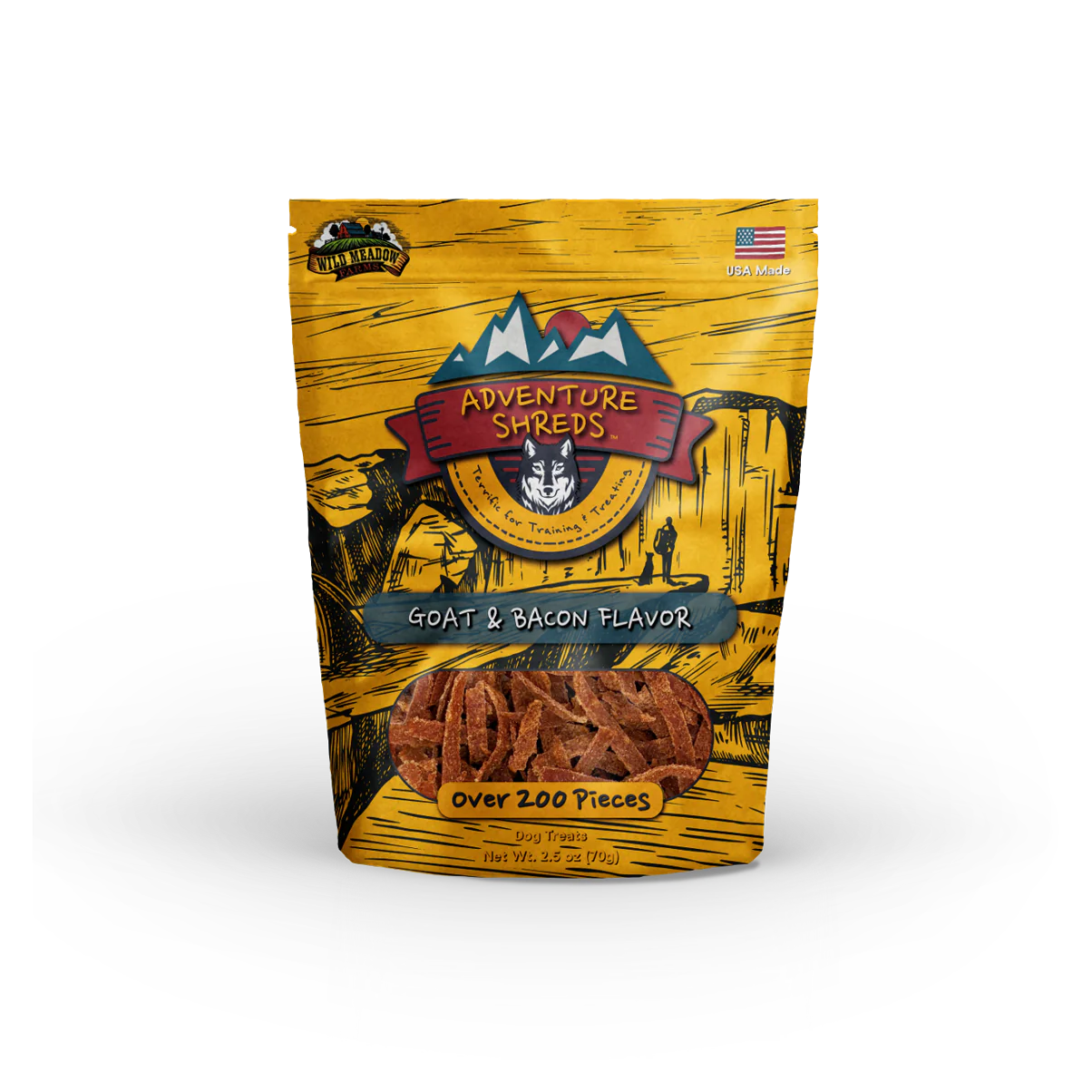 Adventure Shreds Goat Dog Treats