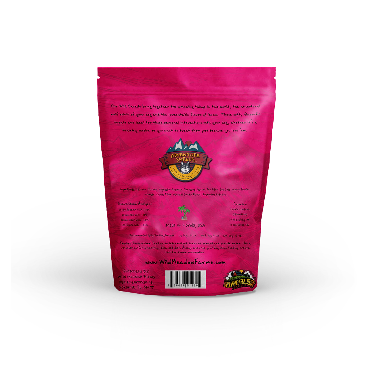 Adventure Shreds Pheasant Dog Treats