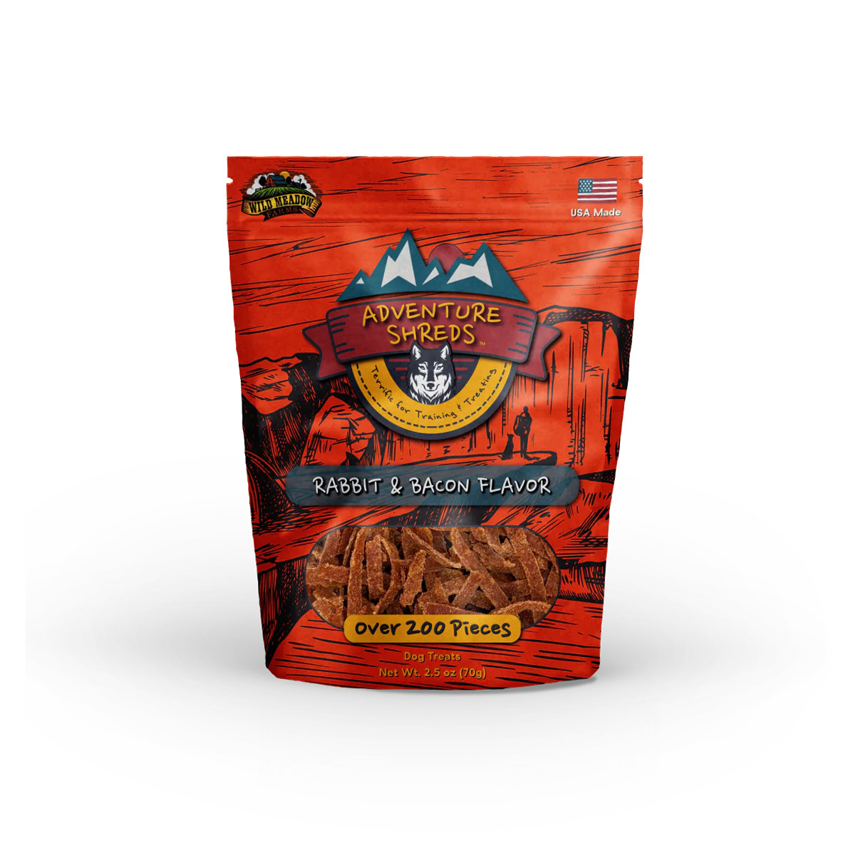 Adventure Shreds Rabbit Dog Treats