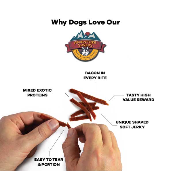 Adventure Shreds Rabbit Dog Treats