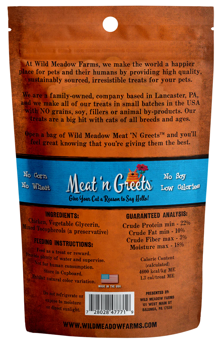 Meat 'N Greets Chicken Cat Treats