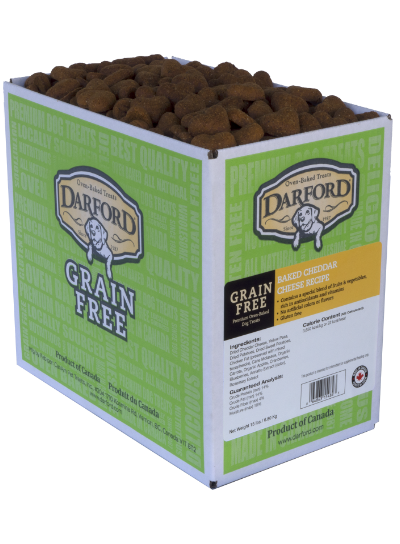 Darford Grain Free Baked Cheddar Cheese Treats For Dogs