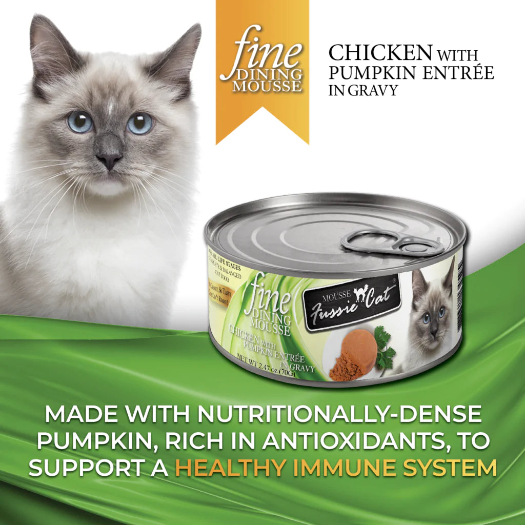 Fussie Cat Chicken With Pumpkin Entree For Cats