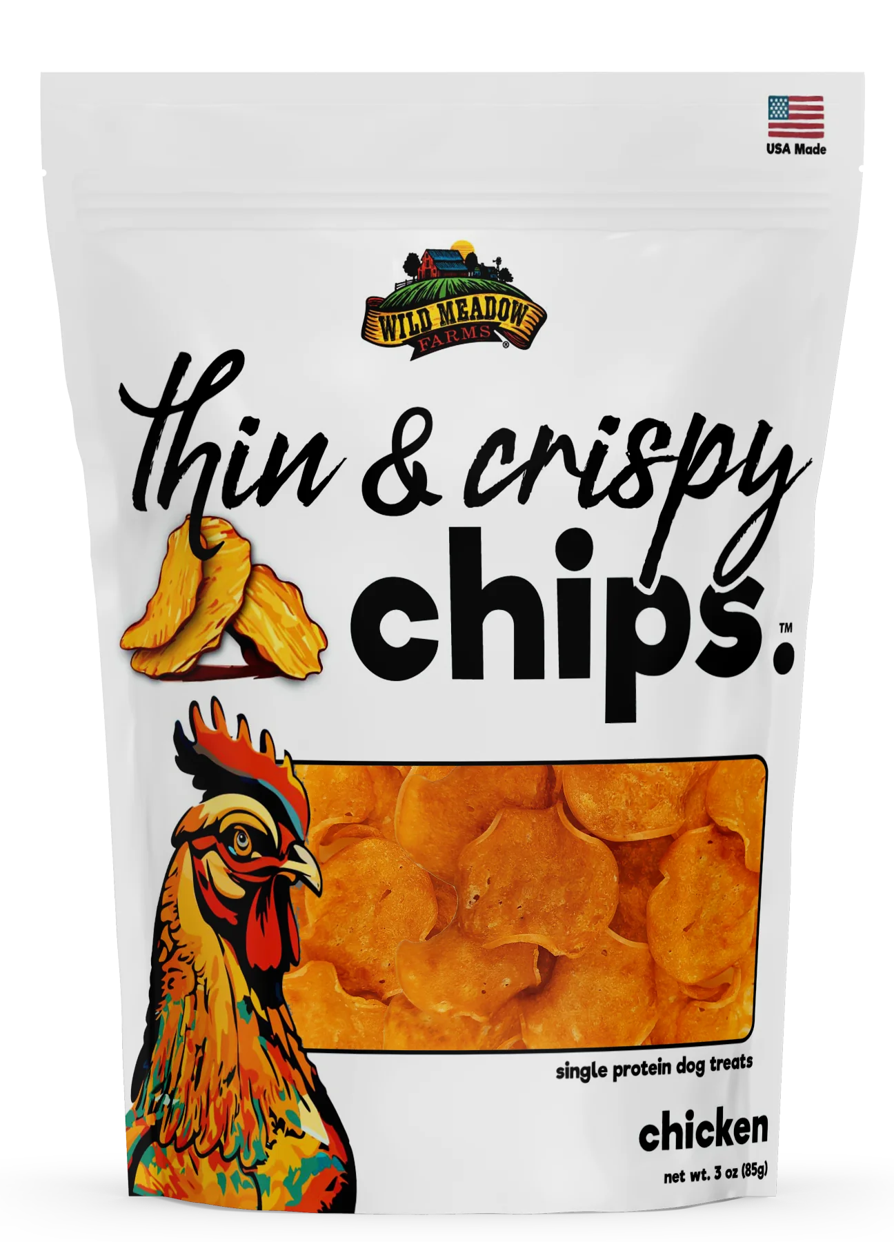 Thin & Crispy Chips Chicken Dog Treats