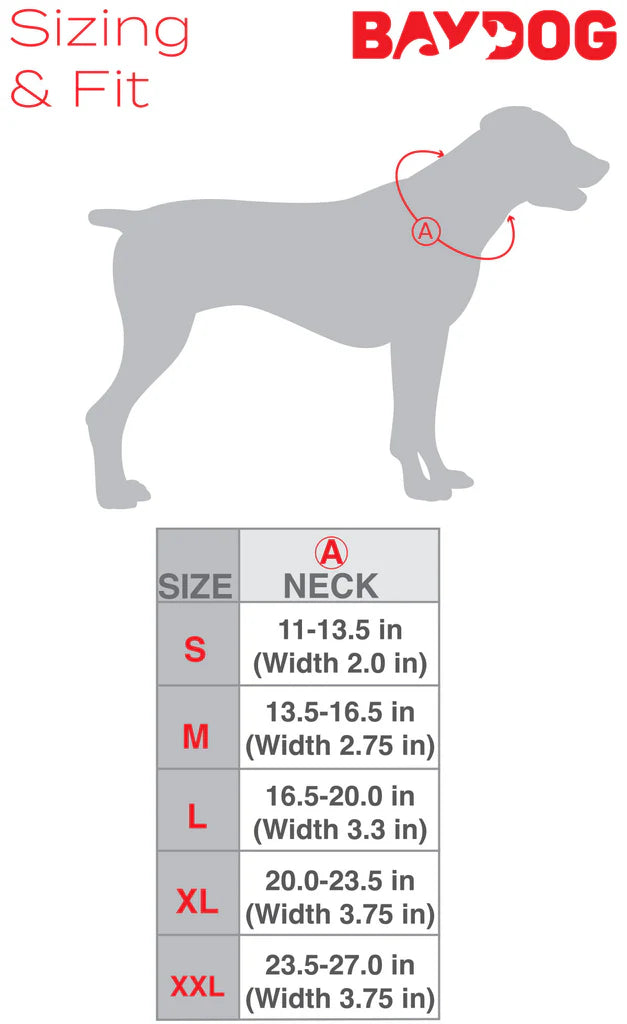Baydog Arctic Bay Sea Foam Cooling Collar for Dogs