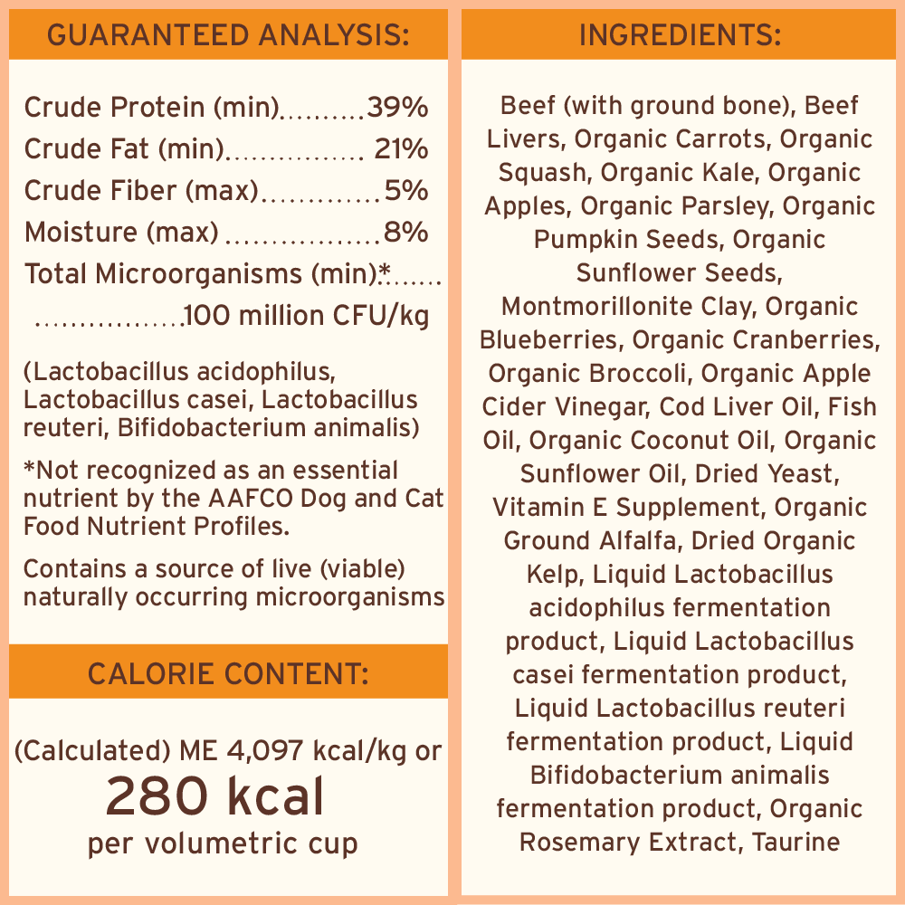 Primal Pronto Beef Freeze-Dried Raw Dry Dog Food