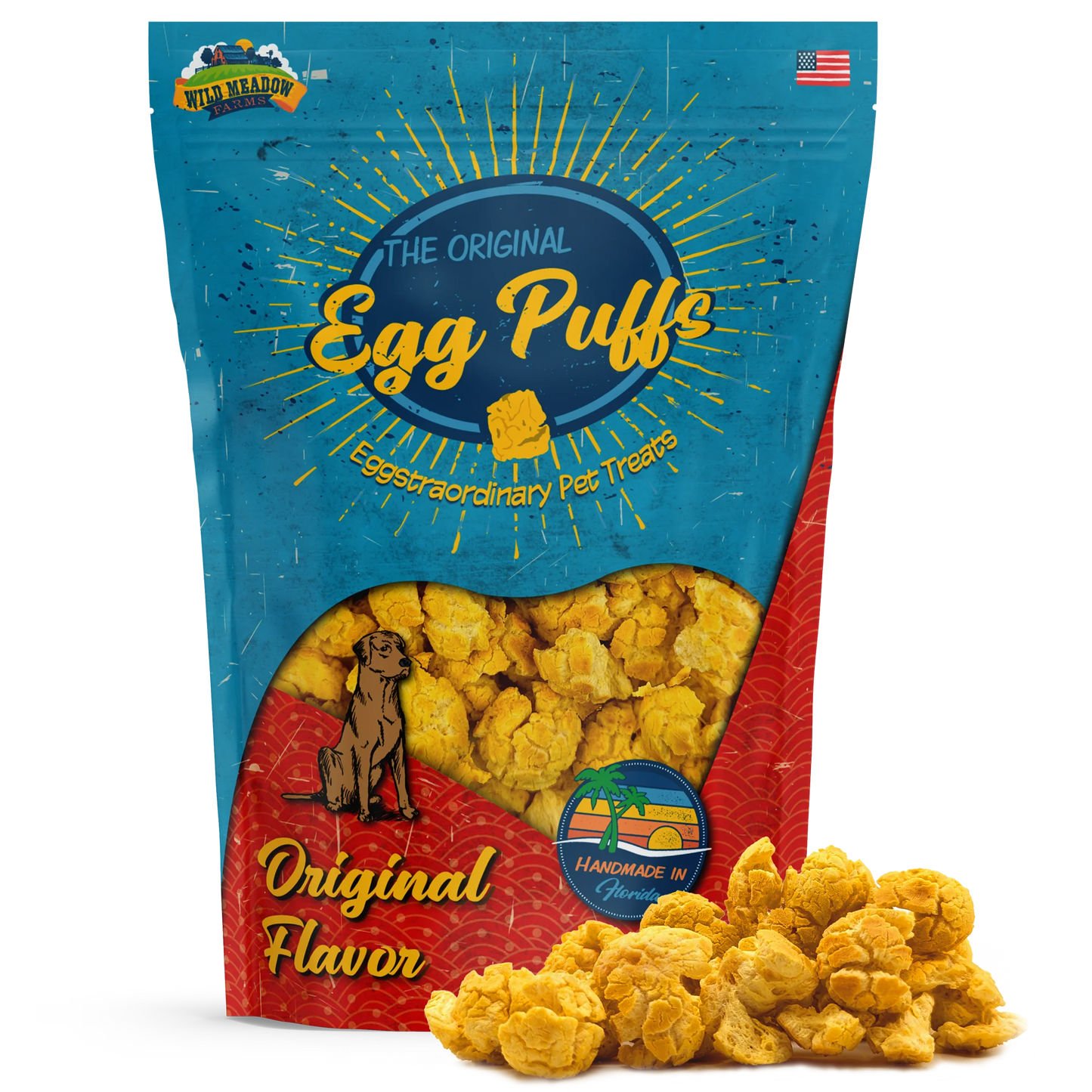 Egg Puffs Original Flavor Dog Treats