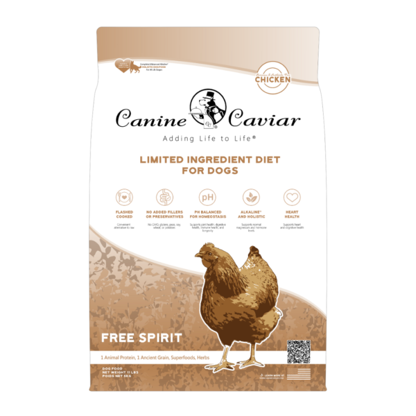 Canine Caviar Free Spirit Limited Ingredient Alkaline Entrée All Life Stages
