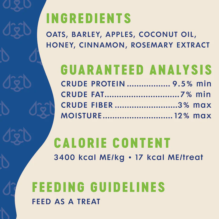 Finley's Apple & Cinnamon Crunchy Biscuit Dog Treats