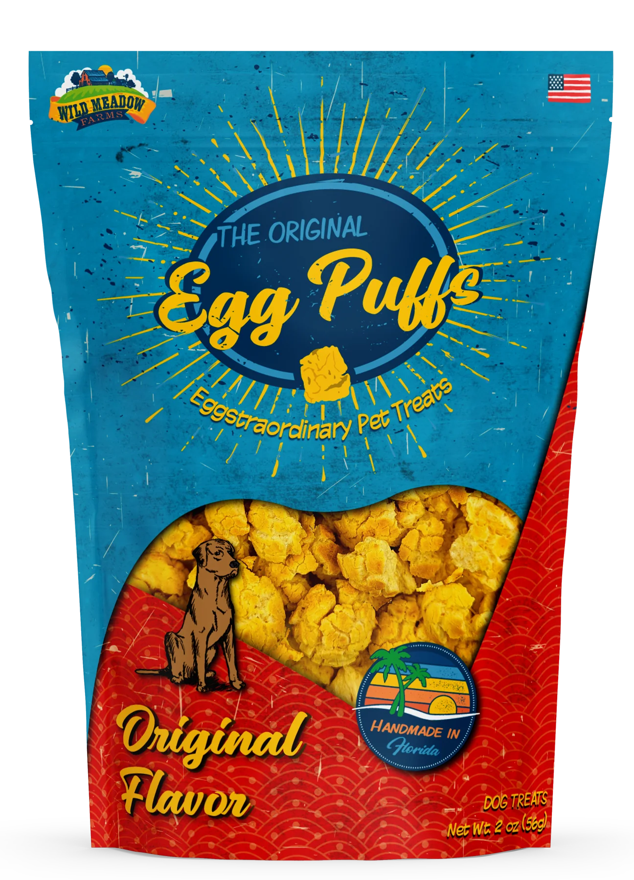 Egg Puffs Original Flavor Dog Treats