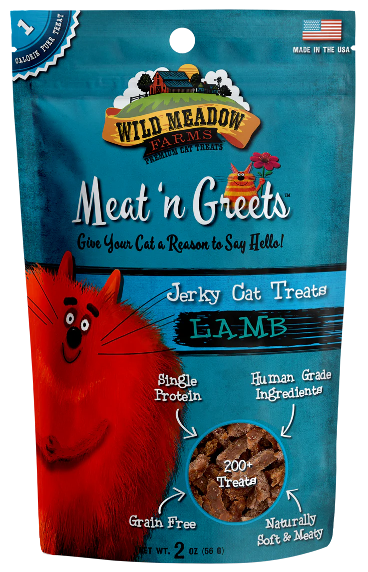 Meat 'N Greets Lamb Cat Treats